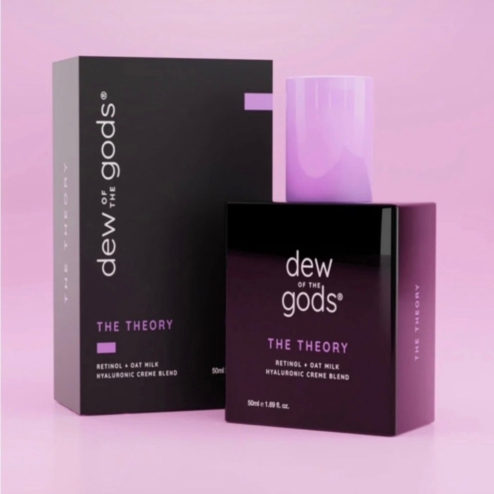 Dew of the Gods The Theory Retinol Moisturizer - Purple